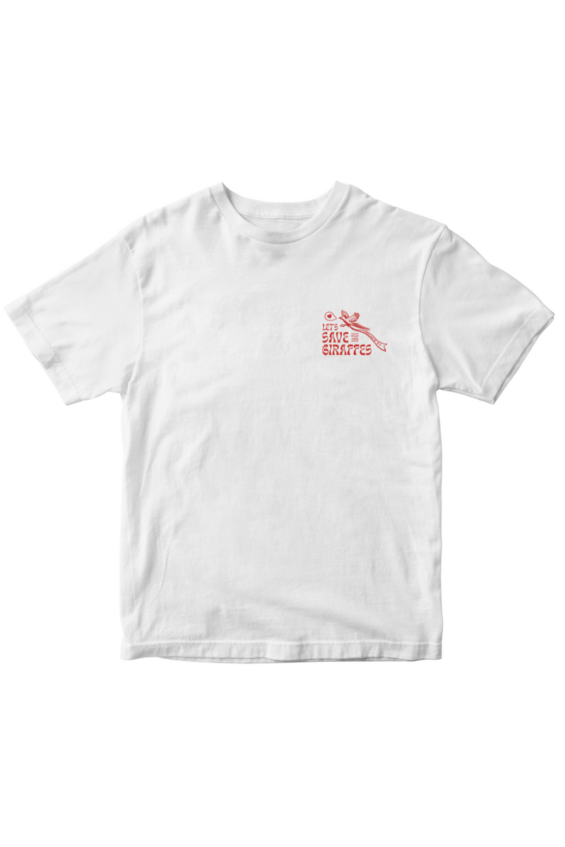 Tee-shirt Collab n°5 Blanc Unisexe - Coton Bio