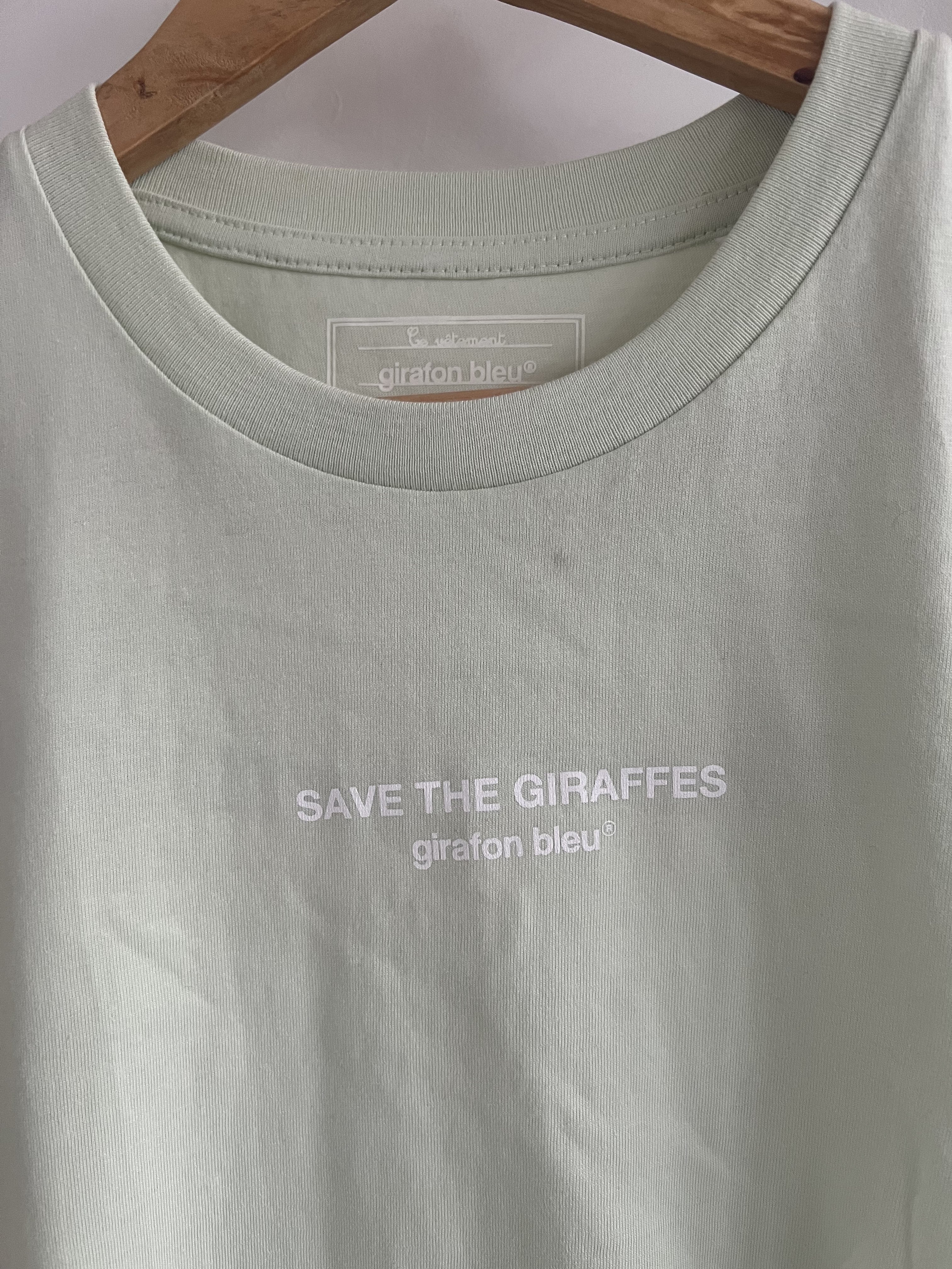 GIRAFRIP - T-shirt Pistache L