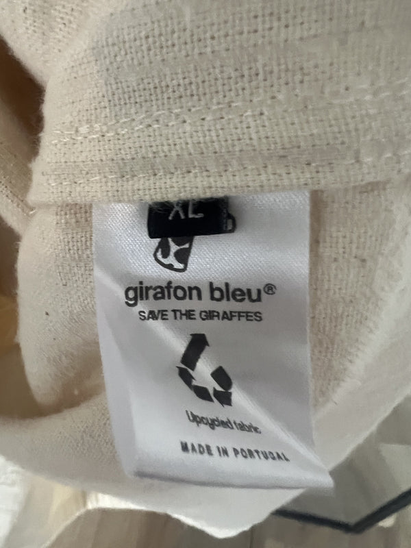 GIRAFRIP - Veste blanc cassé velours côtelé taille XL