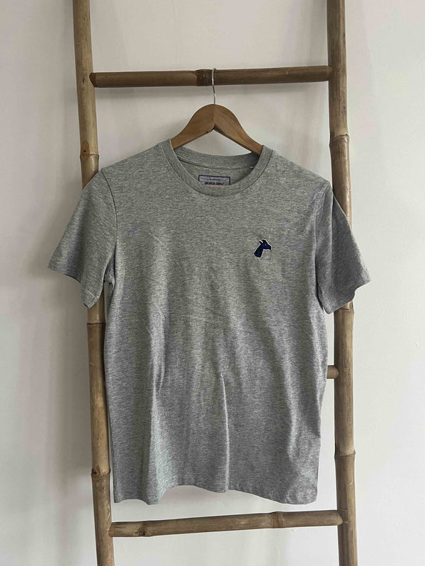 GIRAFRIP - T-shirt Brodé Gris (Stock du XS au XL)