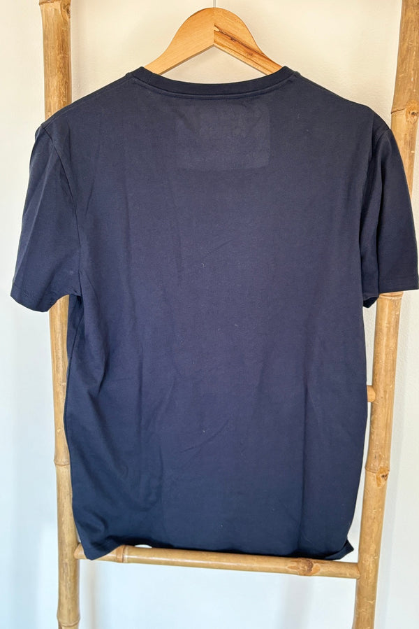 GIRAFRIP - T-shirt Bleu Marine Brodé (Stock XS et S)