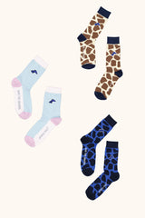 Coffret de 3 paires de chaussettes - Girafapastel