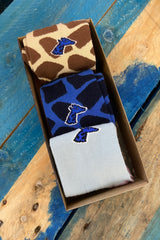 Box of 3 pairs of socks - Girafapastel