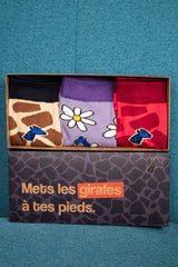 Box of 3 pairs of socks - Zarafa