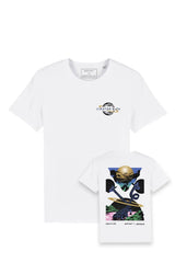 Tee-shirt Collab n°4 Saturne Unisexe - Coton Bio girafonbleu